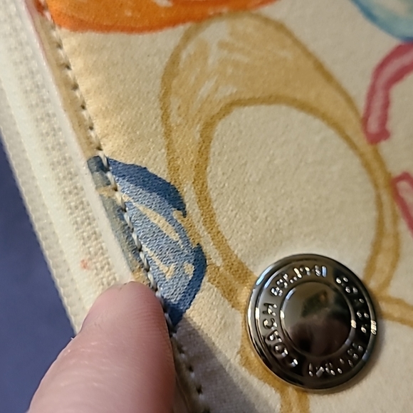 COACH Hampton Scribble Pastel Handbag L0751-F11672 & Matching Wallet - Picture 13 of 17